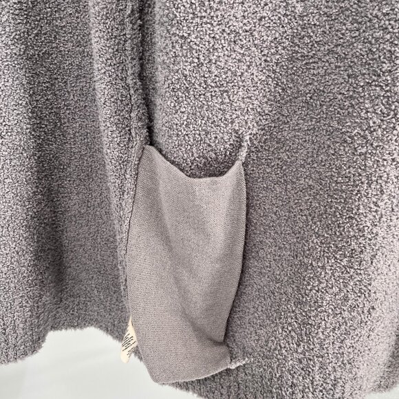 UGG Phoebe Wrap II Cardigan Size XS Open Front Damaged Knit Pockets Draped - Picture 9 of 15